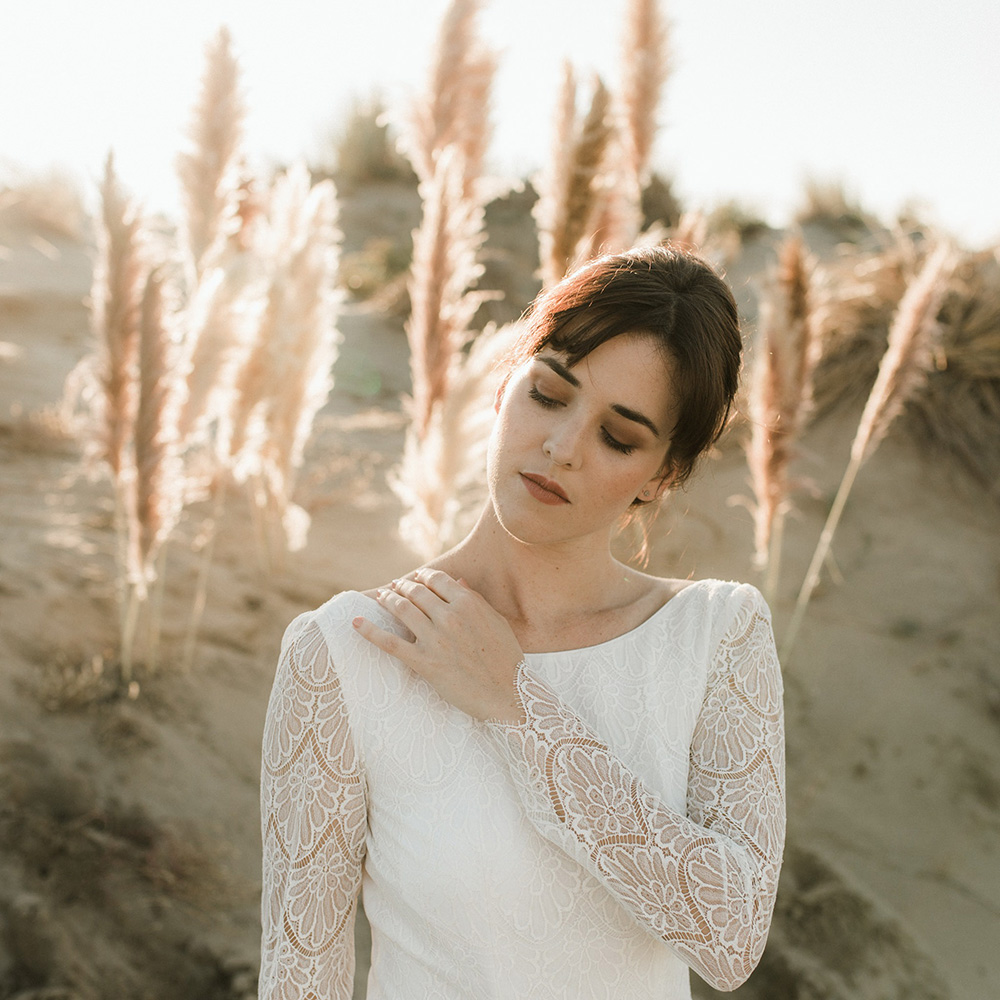 Collection 2019 : Robe de mariée en dentelles délicates 