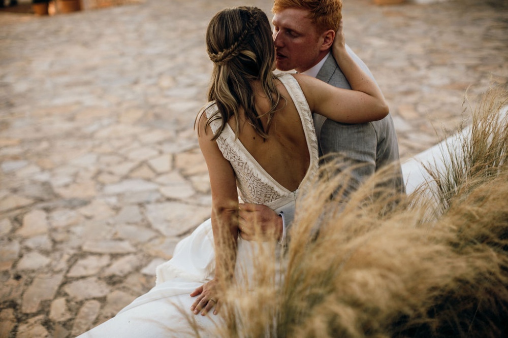 Backless Wedding Dress 